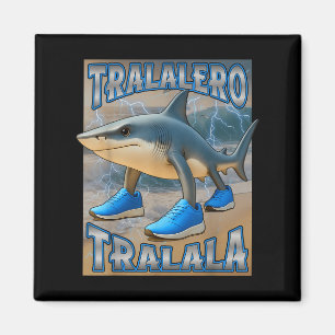 Tralalero Tralala Italiaans Brainrot Meme Verjaard Magneet