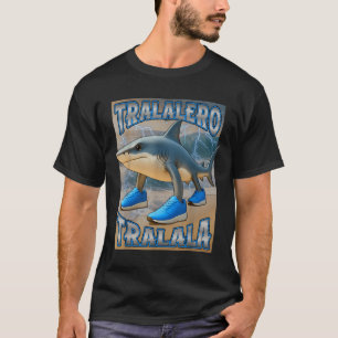 Tralalero Tralala Italiaans Brainrot Meme Verjaard T-shirt