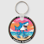 tralalero tralala "italian brainrot"  keychain (Voorkant)
