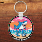 tralalero tralala "italian brainrot"  keychain (Voorkant)