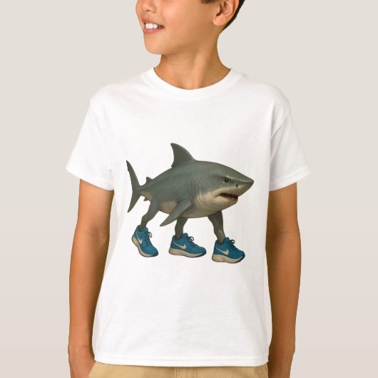 Tralalero Tralala shark in sneakers T-shirt (Voorkant)