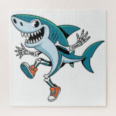 Tralalero Tralala SkeleBoo Halloween Design Legpuzzel (Verticaal)