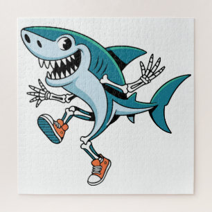 Tralalero Tralala SkeleBoo Halloween Design Legpuzzel