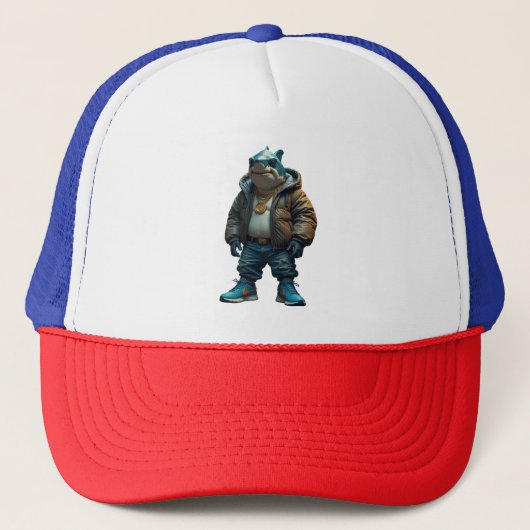Tralalero Tralala Trucker Pet (Voorkant)