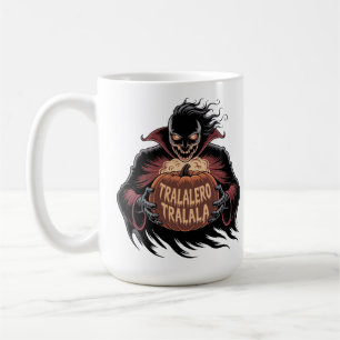 Tralalero Tralala Vampire Pompoen Halloween Koffiemok