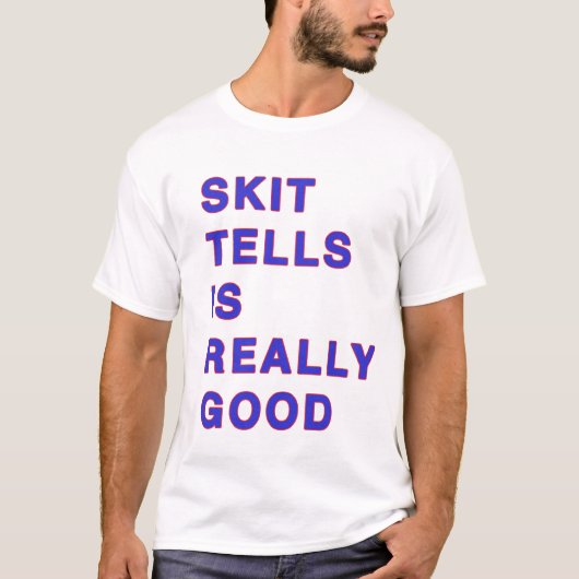 Trale Lewous Skit Tells T-shirt (Voorkant)