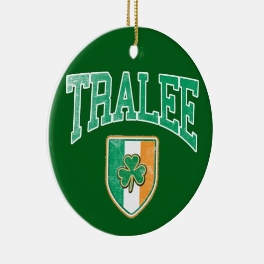 TRALEE Ireland Keramisch Ornament (Rechts)