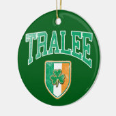 TRALEE Ireland Keramisch Ornament (Links)