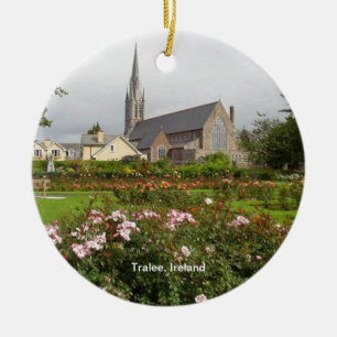 Tralee Ireland, Roos Garden, Town Park Keramisch Ornament