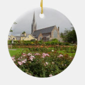Tralee Ireland, Roos Garden, Town Park Keramisch Ornament (Achterkant)