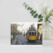 Tram 28, Lissabon, Portugal Briefkaart (Staand voorkant)