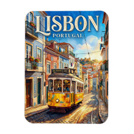 Tram 28 Portugal Magneet