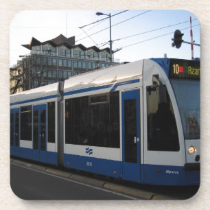 Tram Amsterdam Bier Onderzetter