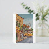 TRAM BRIEFKAART (Staand voorkant)
