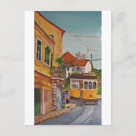 TRAM BRIEFKAART (Voorkant)