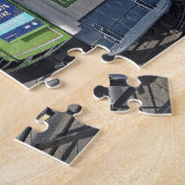 Tram, Christchurch, Nieuw-Zeeland Legpuzzel (Zijkant)