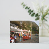 Tram, Douglas, eiland Man Briefkaart (Staand voorkant)