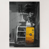 Tram in Lissabon Legpuzzel (Verticaal)