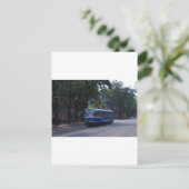 Tram in Oekraïne Briefkaart (Staand voorkant)