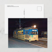 tram in Trondheim, Noorwegen Briefkaart (Voorkant / Achterkant)