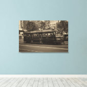 tram Melbourne Canvas Afdruk (Insitu (Houten vloer))