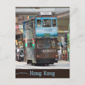 Tram naar Hong Kong Briefkaart (Voorkant)