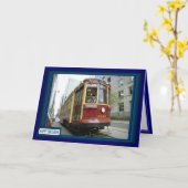 Tram onderweg kaart (Gele Bloem)