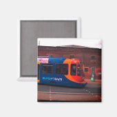 Tram, op straat magneet (Voorkant / Achterkant)