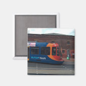 Tram, op straat magneet (Voorkant / Achterkant)