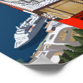 Tram over Juneau, Alaska Vintage Travel Poster (Hoek)