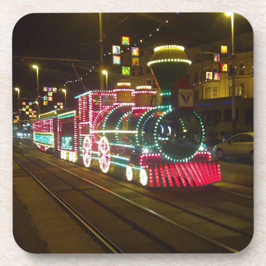 Tram Train - Blackpool Onderzetter Set (Voorkant)