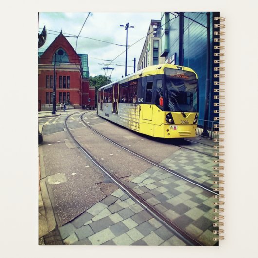 tram van Manchester Planner (Achterkant)