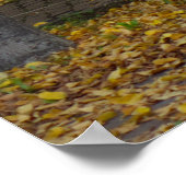 Tram van Praag in de herfst Splendor Poster (Hoek)