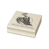  trammotor locomotieven met tekst rubberstempel (Stempel)