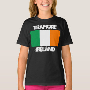 Tramore, Ierland met de Kinder vlag T-shirt