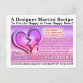 Tramp stal mijn Man Tartini Valentijn Martini Kaar Feestdagenkaart (Voorkant)