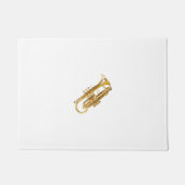 ***TRAMPET PLAYER *** DOORMAT DEURMAT (Voorkant)