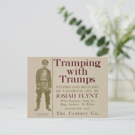Tramping With Tramps Book Briefkaart (Staand voorkant)