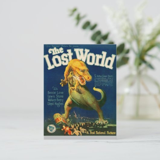 Trampling Tyrannosaurus Briefkaart (Staand voorkant)