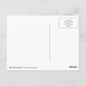 Trampling Tyrannosaurus Briefkaart (Achterkant)