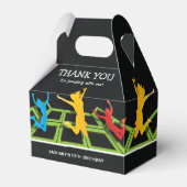 Trampoline Birthday Dank je wel voor de doos Bedankdoosjes (Voorkant Zijde)