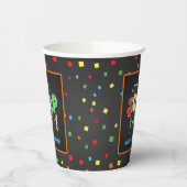 Trampoline Birthday Paper Cup - Boy Papieren Bekers (Links)