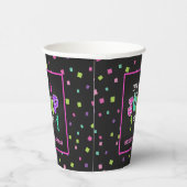 Trampoline Birthday Paper Cup - Girl Papieren Bekers (Rechts)