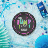 Trampoline Birthday Party Bord - Girl (Feest)