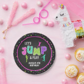 Trampoline Birthday Party Bord - Girl (Feest)