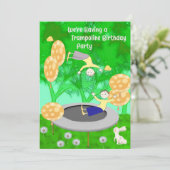Trampoline Birthday Party for Twin Boys Kaart (Staand voorkant)
