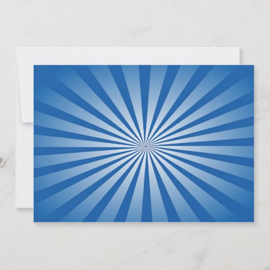 Trampoline Birthday Party Invitation for a Boy Kaart (Achterkant)