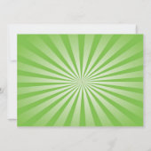 Trampoline Birthday Party Invitation for a Boy Kaart (Achterkant)