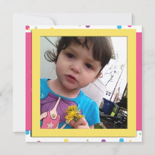 Trampoline Birthday Party Invitation for Tweens Kaart (Achterkant)