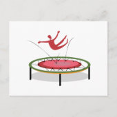 Trampoline Briefkaart (Voorkant)